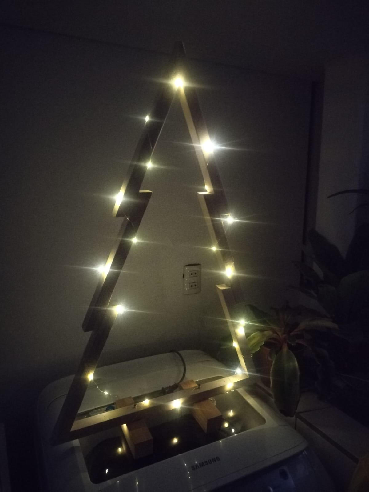 Árbol Navideño de Madera