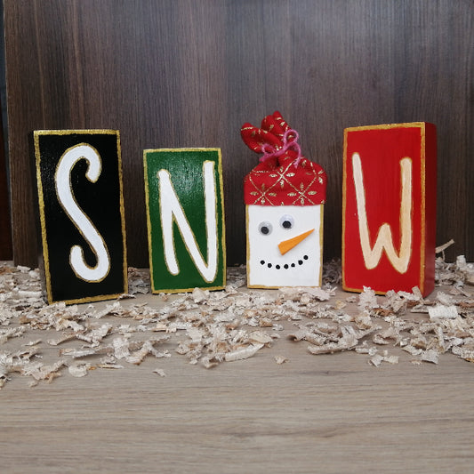 ADORNO NAVIDEÑO SNOW