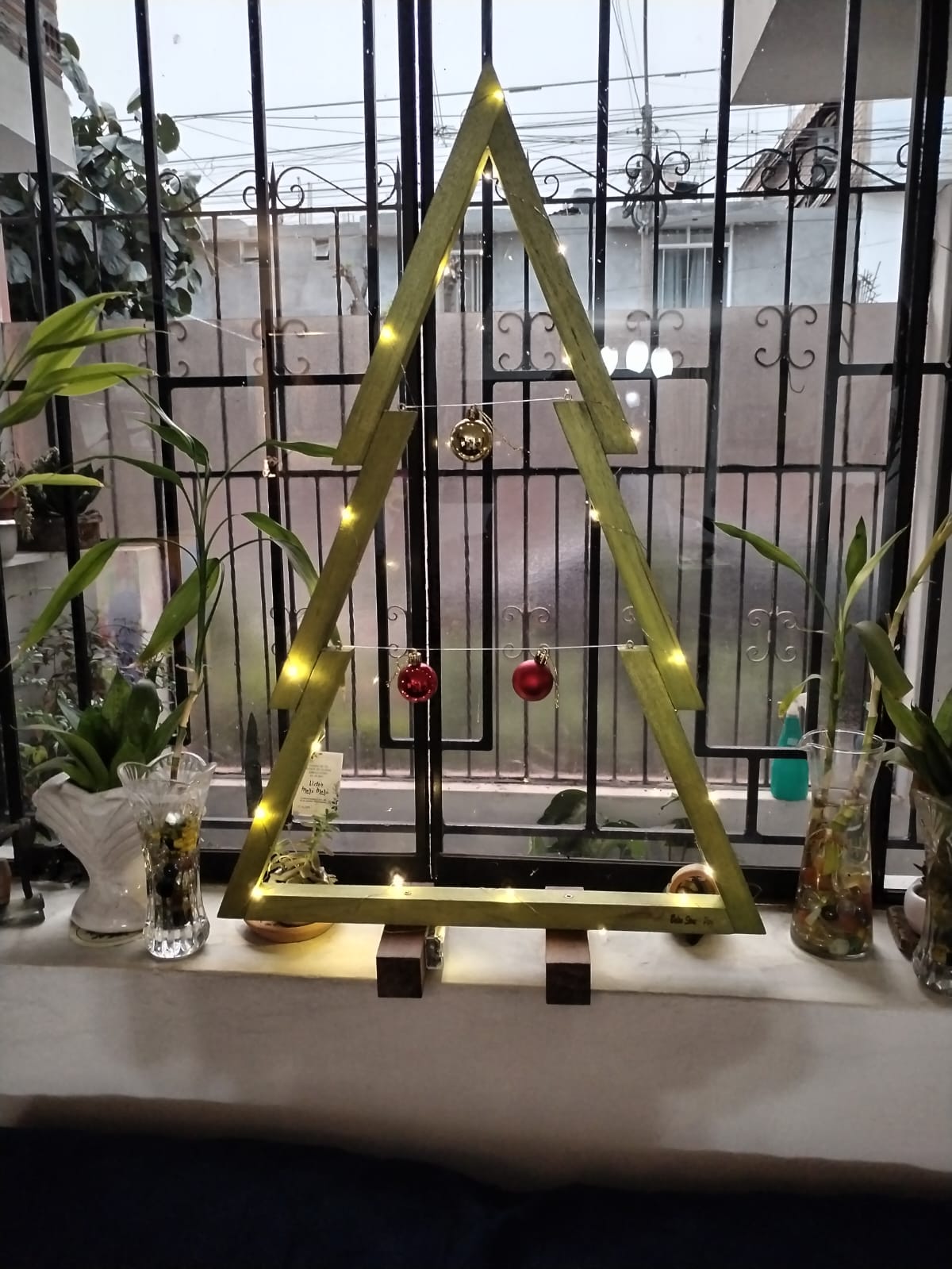 Árbol Navideño de Madera