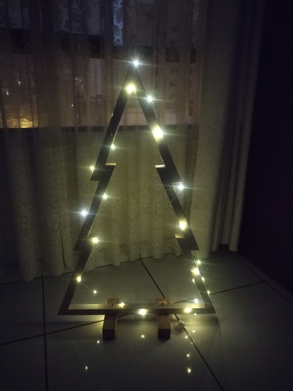 Árbol Navideño de Madera