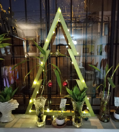 Árbol Navideño de Madera