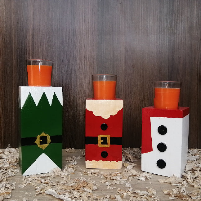 Pack de Velas Navideñas