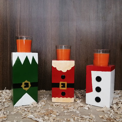 Pack de Velas Navideñas