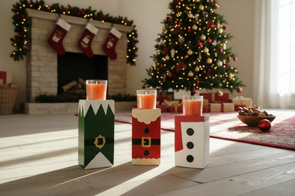 Pack de Velas Navideñas