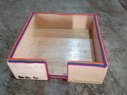 Servilletero de Madera