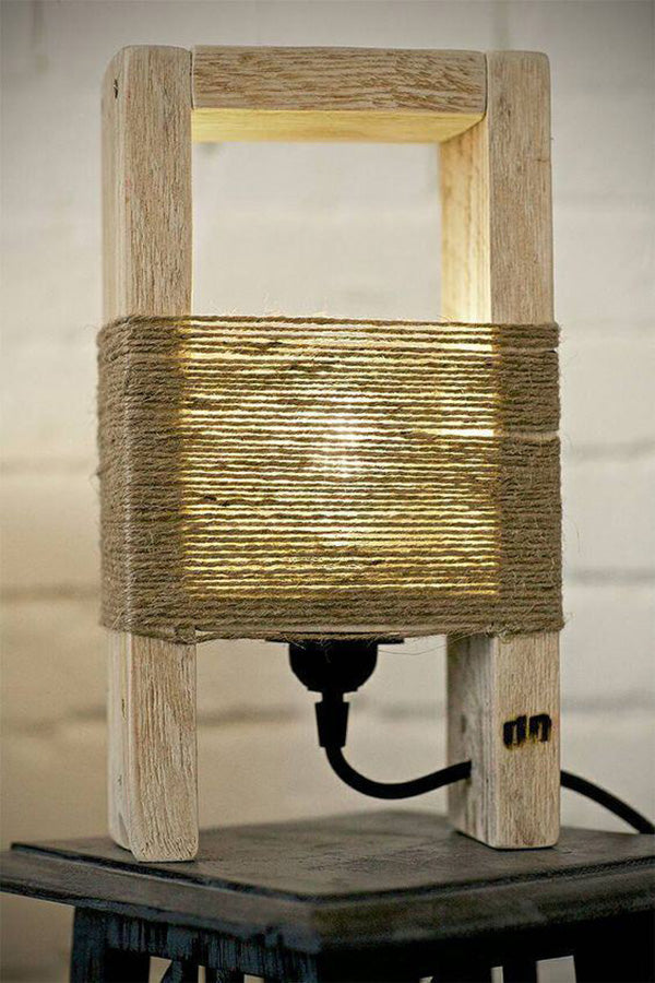 Lampara de Madera  LM-PITA-FV