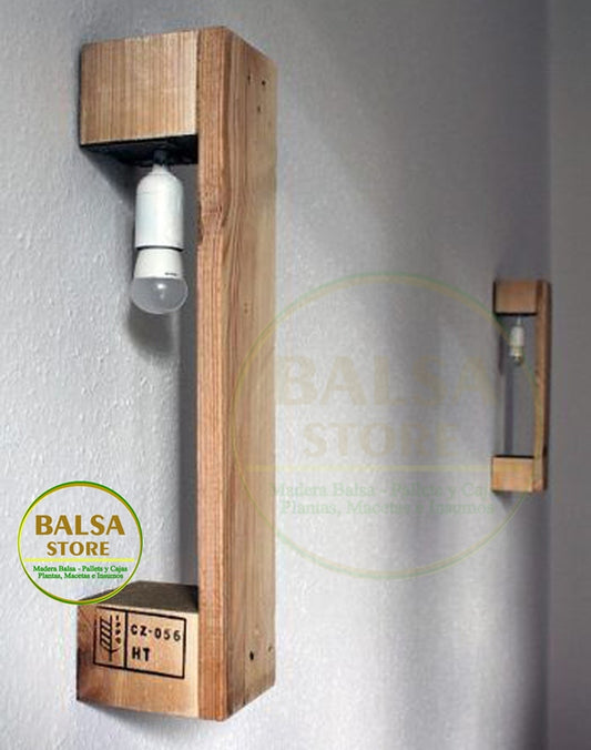 Lampara de Madera - LP2