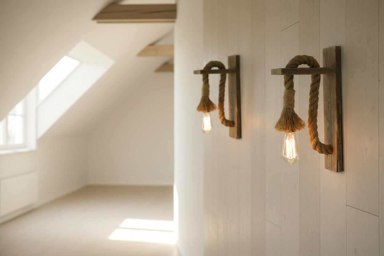 Lampara de Madera  LP4-FV