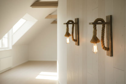 Lampara de Madera  LP4-FV