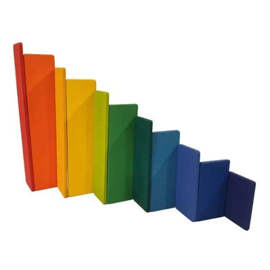 Tablillas de Construcción - (Arcoiris Waldorf)