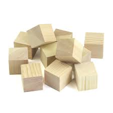 CUBITOS DE MADERA